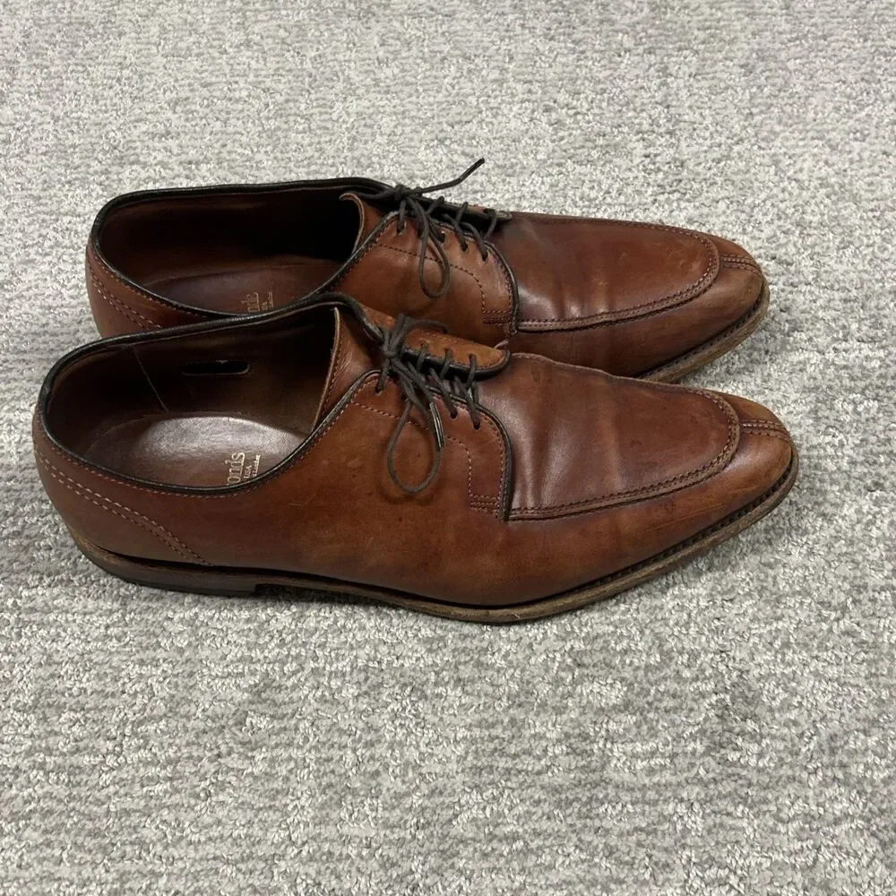 Allen Edmonds LaSalle Split Toe Derby Shoes Mens Size 12 D Loafers Oxfords